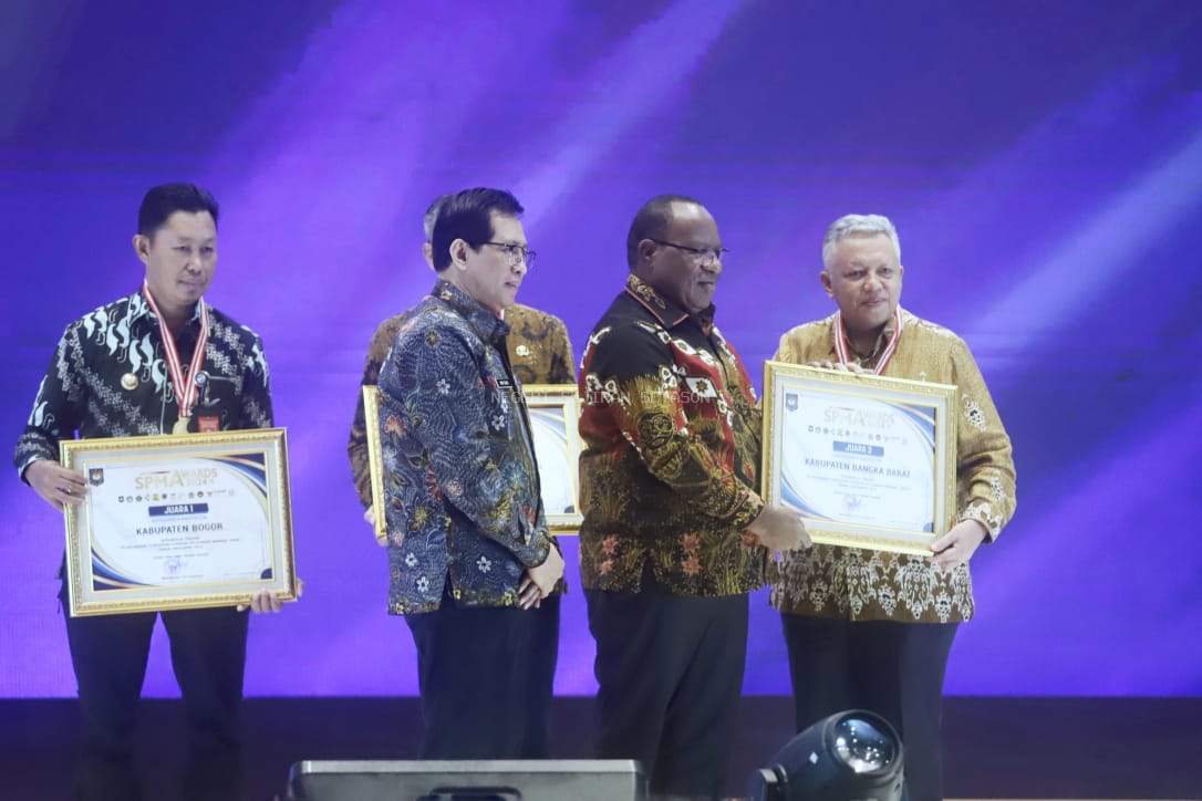 Bangka Barat Raih Peringkat Tiga Nasional Dalam SPM Awards 2024